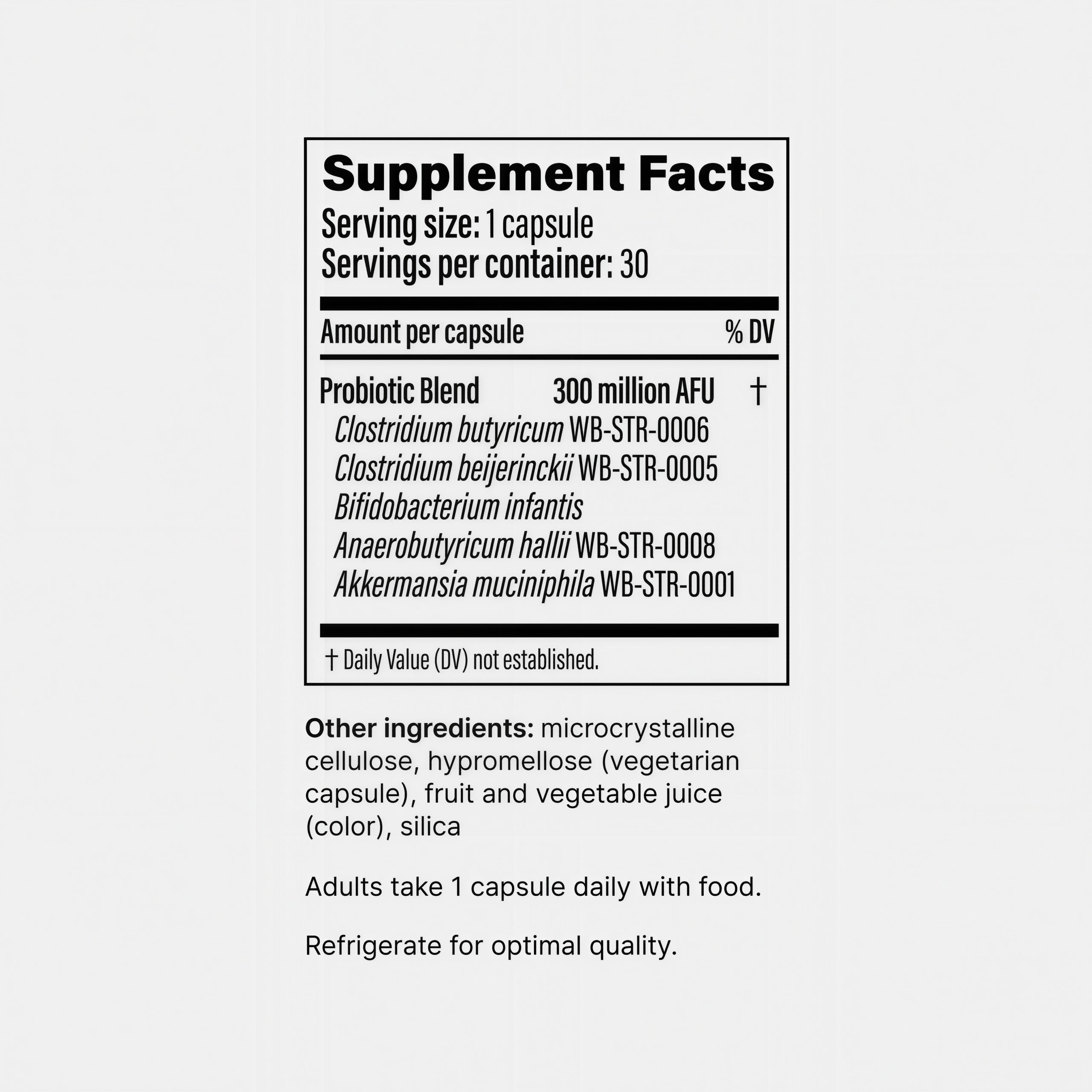 Pendulum Metabolic Daily Multi Strain Probiotic 30 Capsules